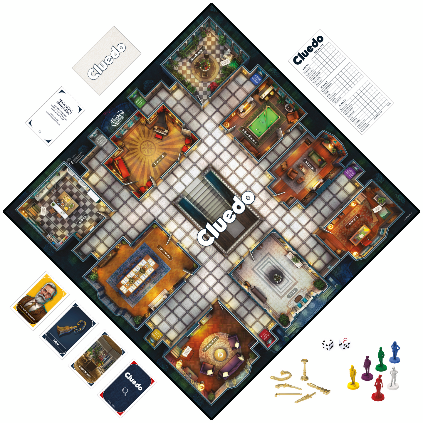Cluedo - lautapeli (FI)