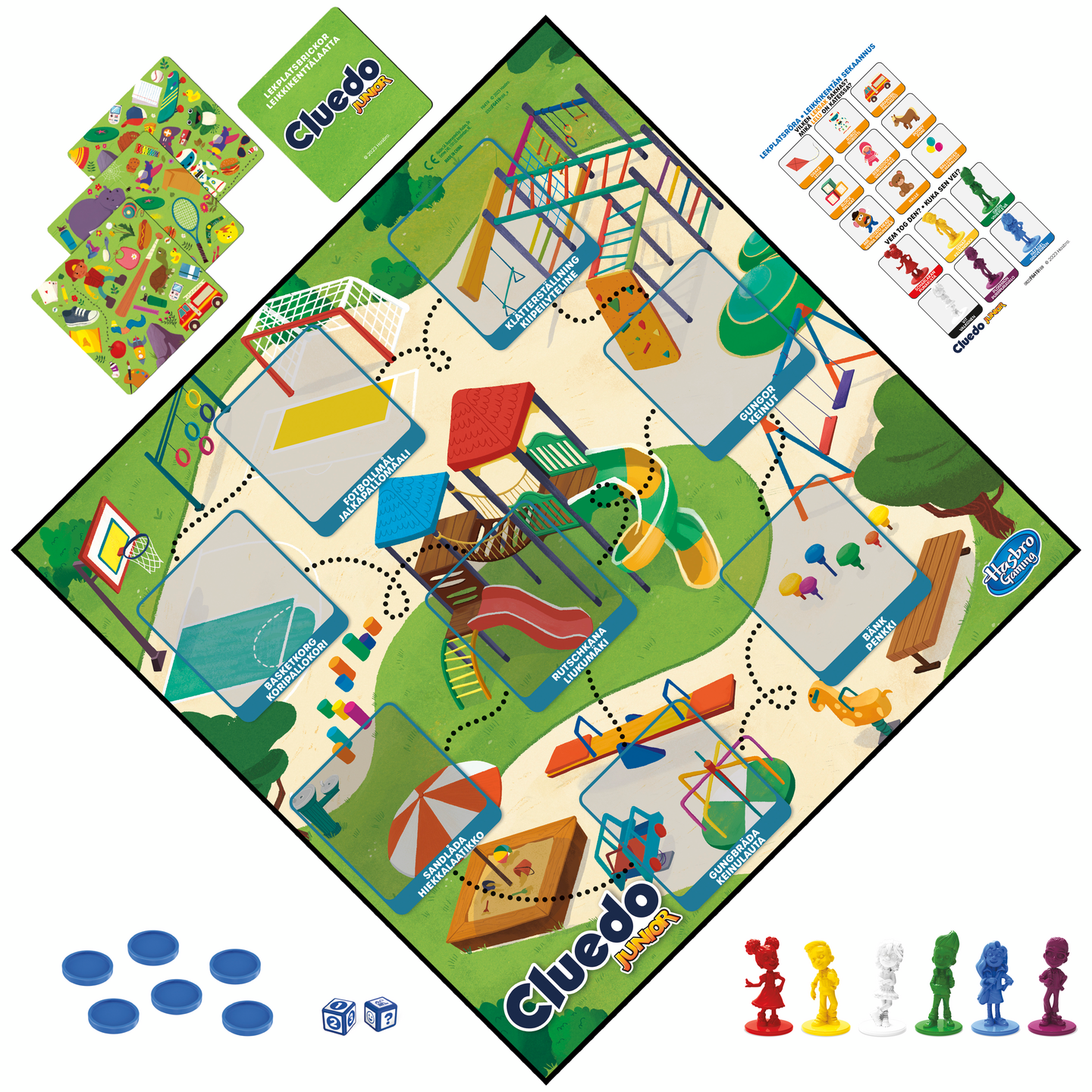Cluedo Junior -lautapeli (FI)