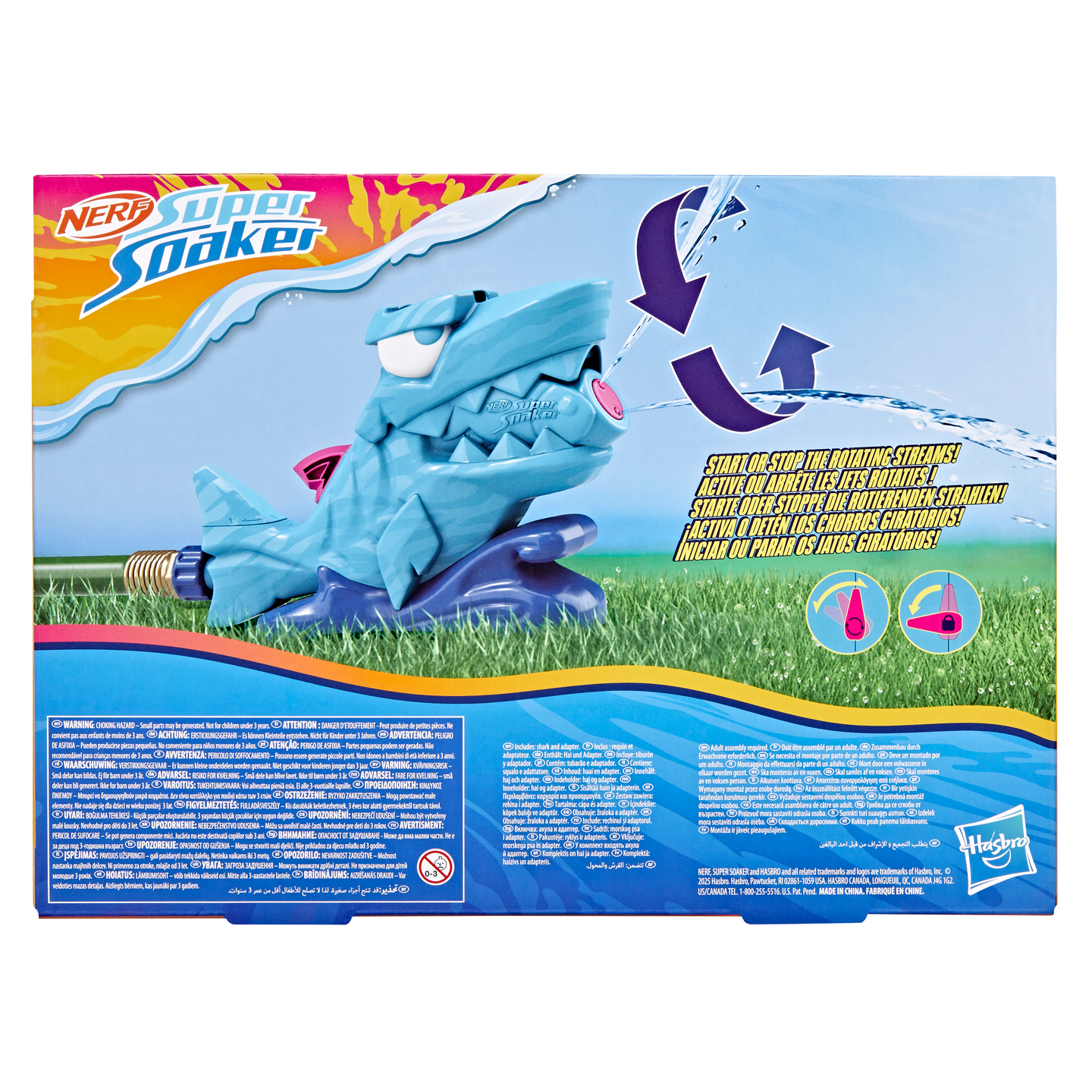 NERF Super Soaker Shark Hop & Chomp