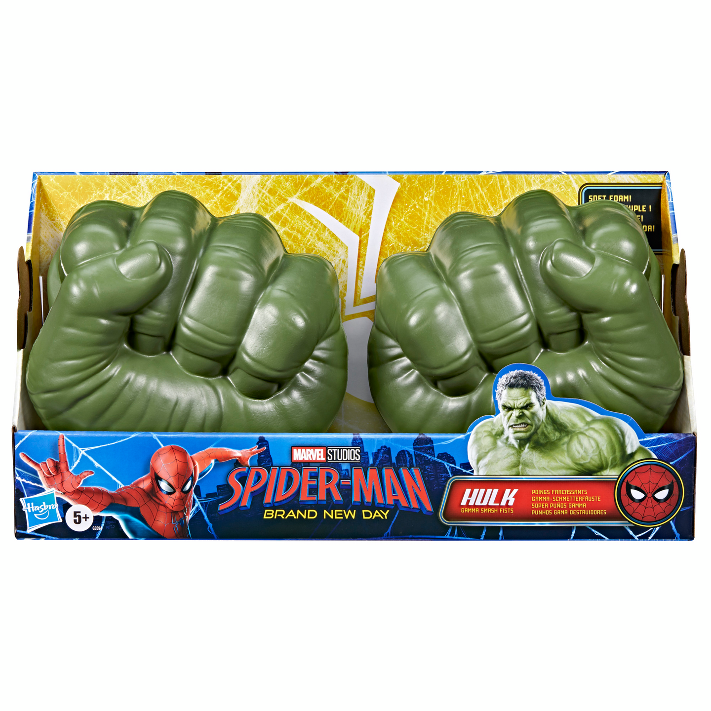 Spider-Man elokuva Hulk Gamma Smash Nyrkit