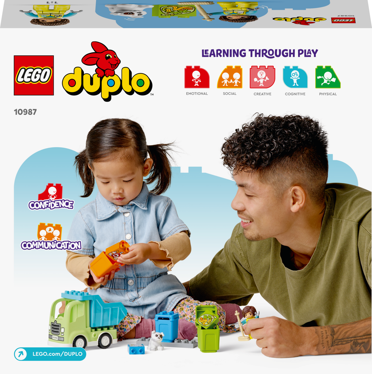 LEGO DUPLO 10987 Kierrätyskuorma-auto