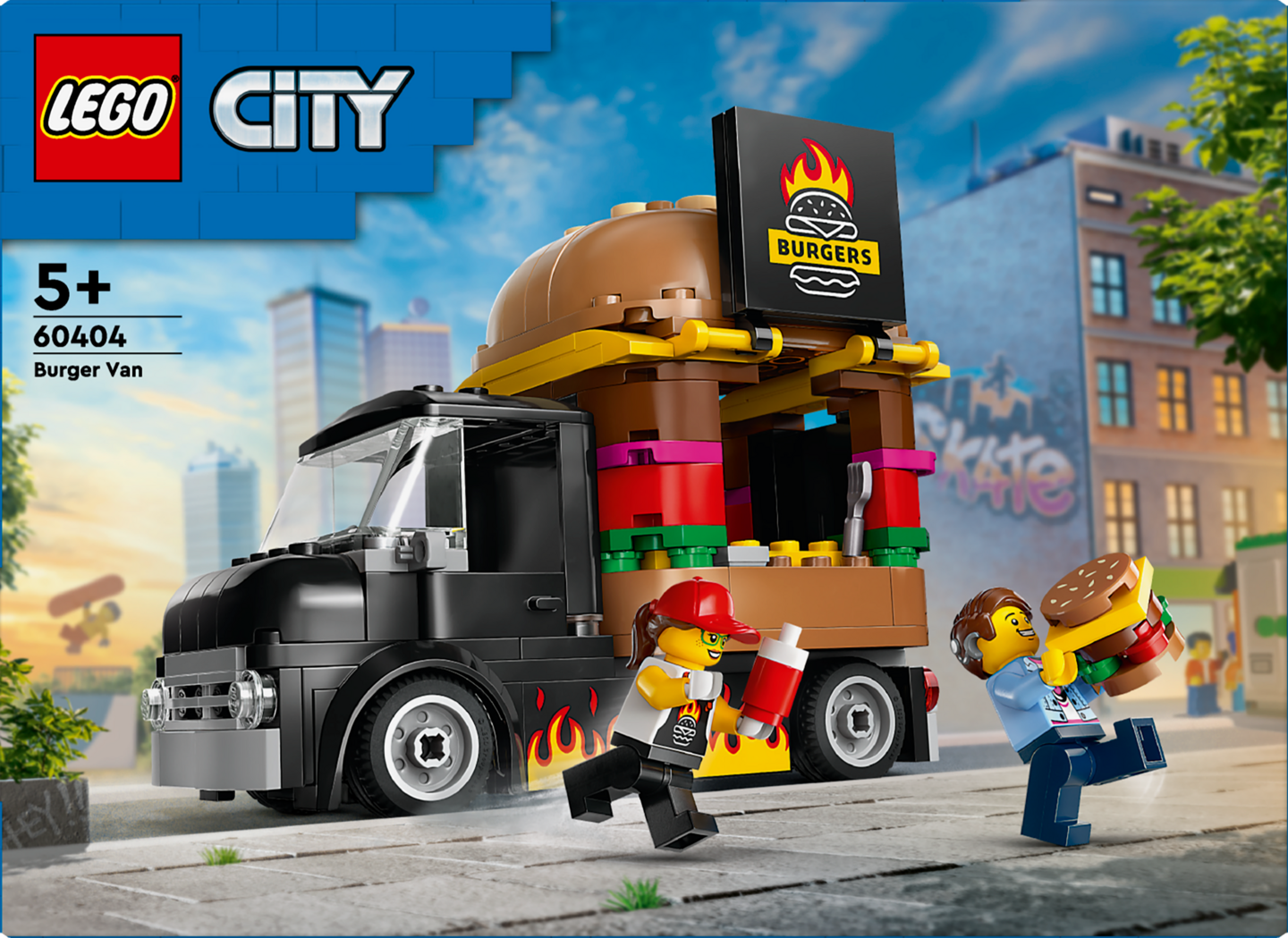 LEGO City 60404 Hampurilaisauto