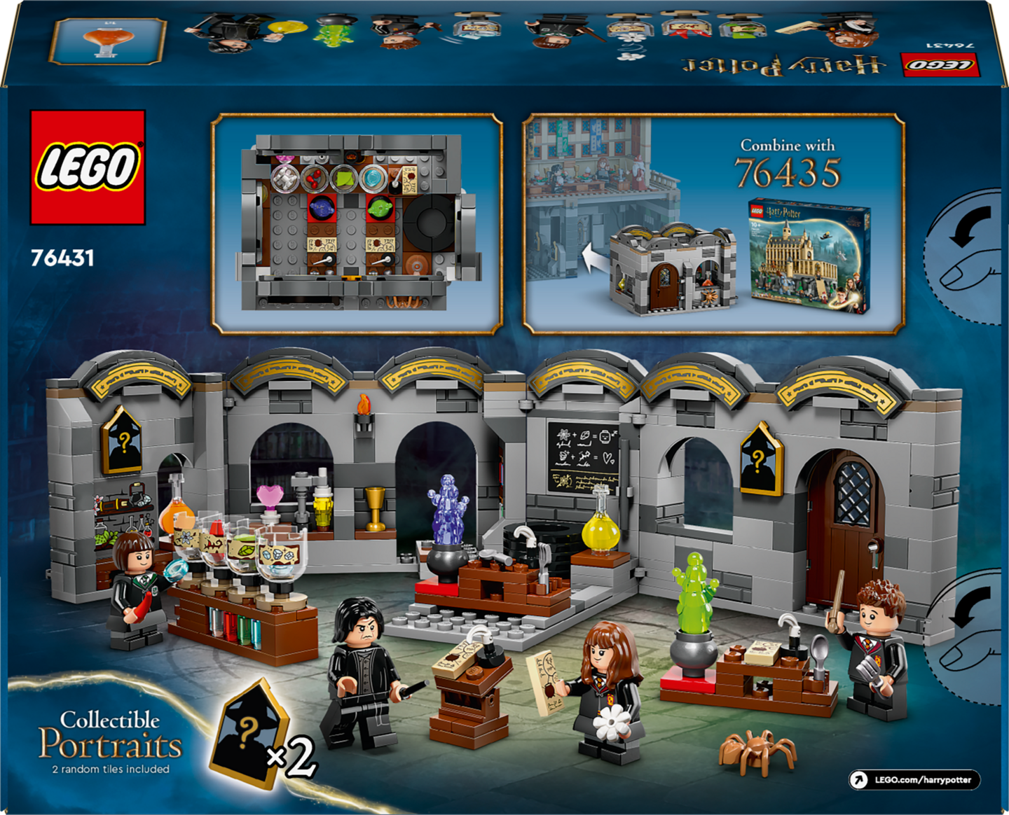 LEGO Harry Potter 76431 Tylypahkan linna: Taikajuomien oppitunti