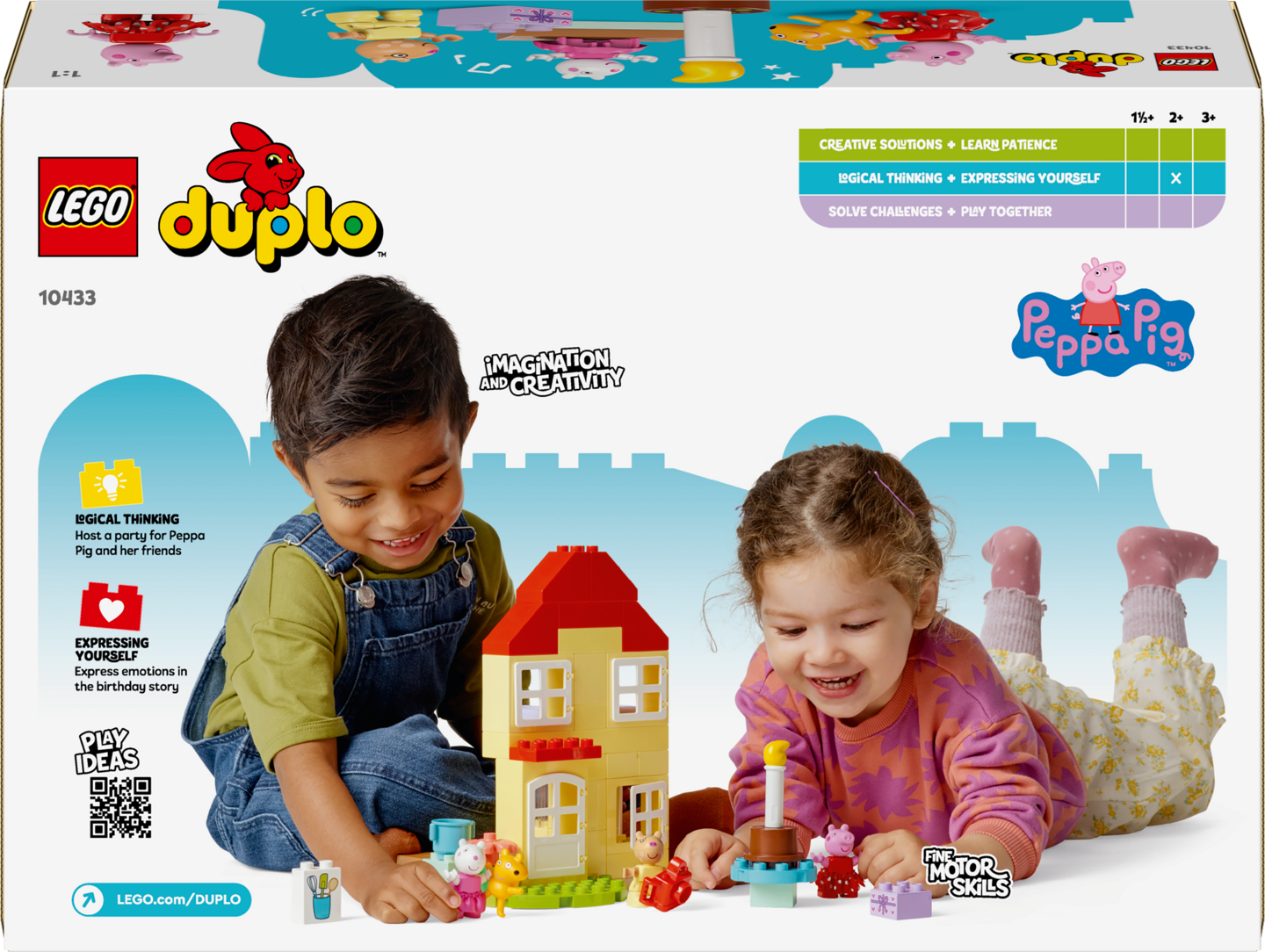LEGO DUPLO 10433 Pipsa Possun Syntymäpäivätalo
