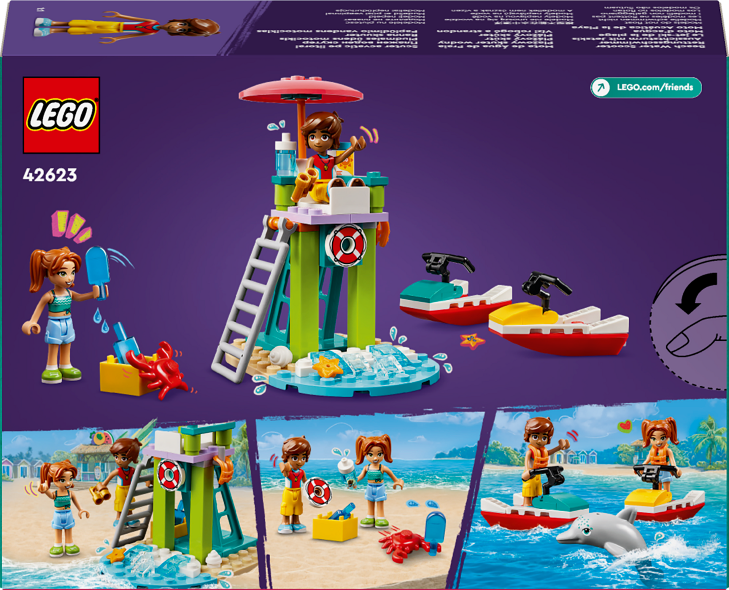 LEGO Friends 42623 Vesiskootteri rannalla