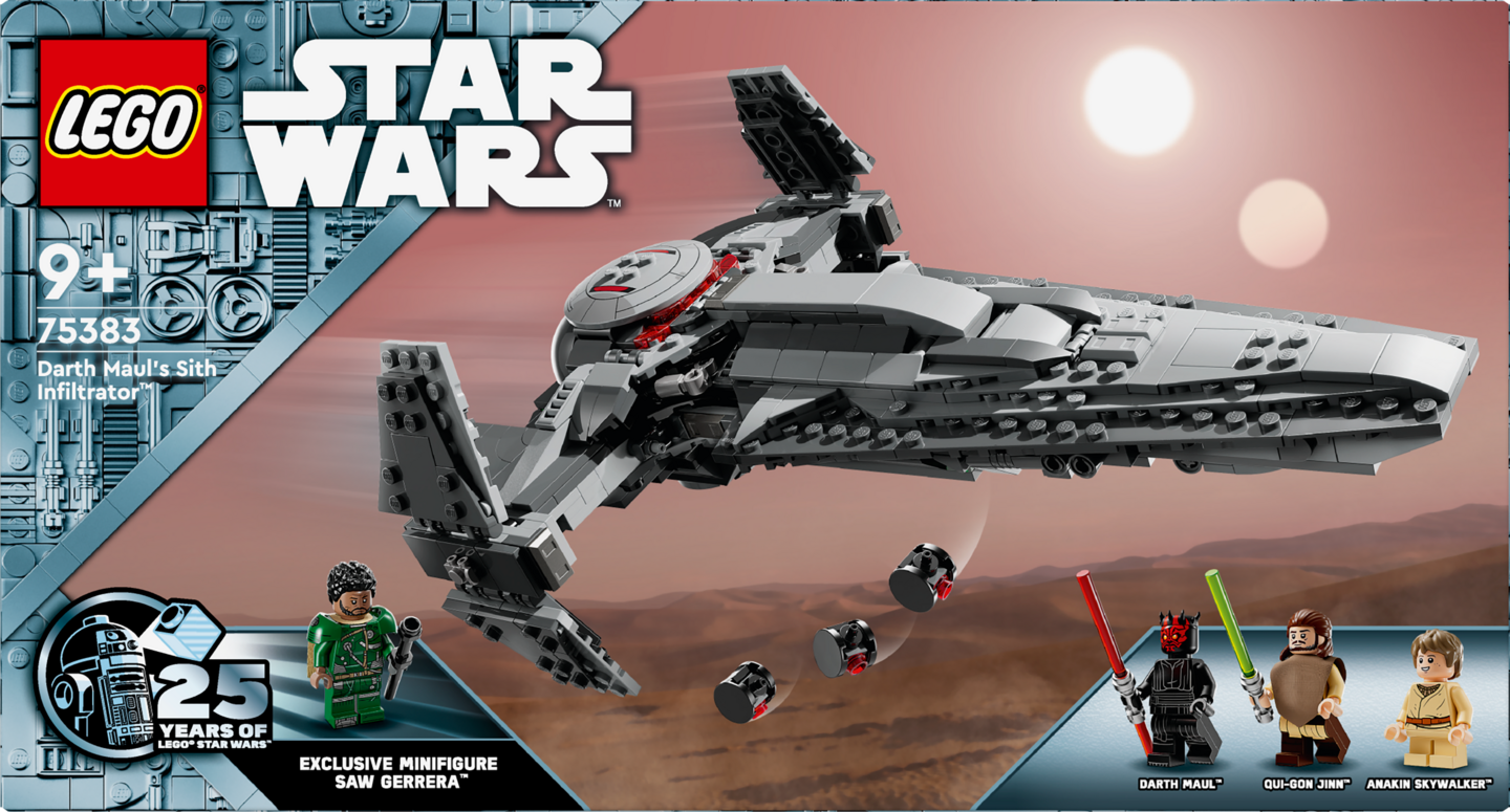 LEGO Star Wars 75383 Darth Maulin Sith Infiltrator