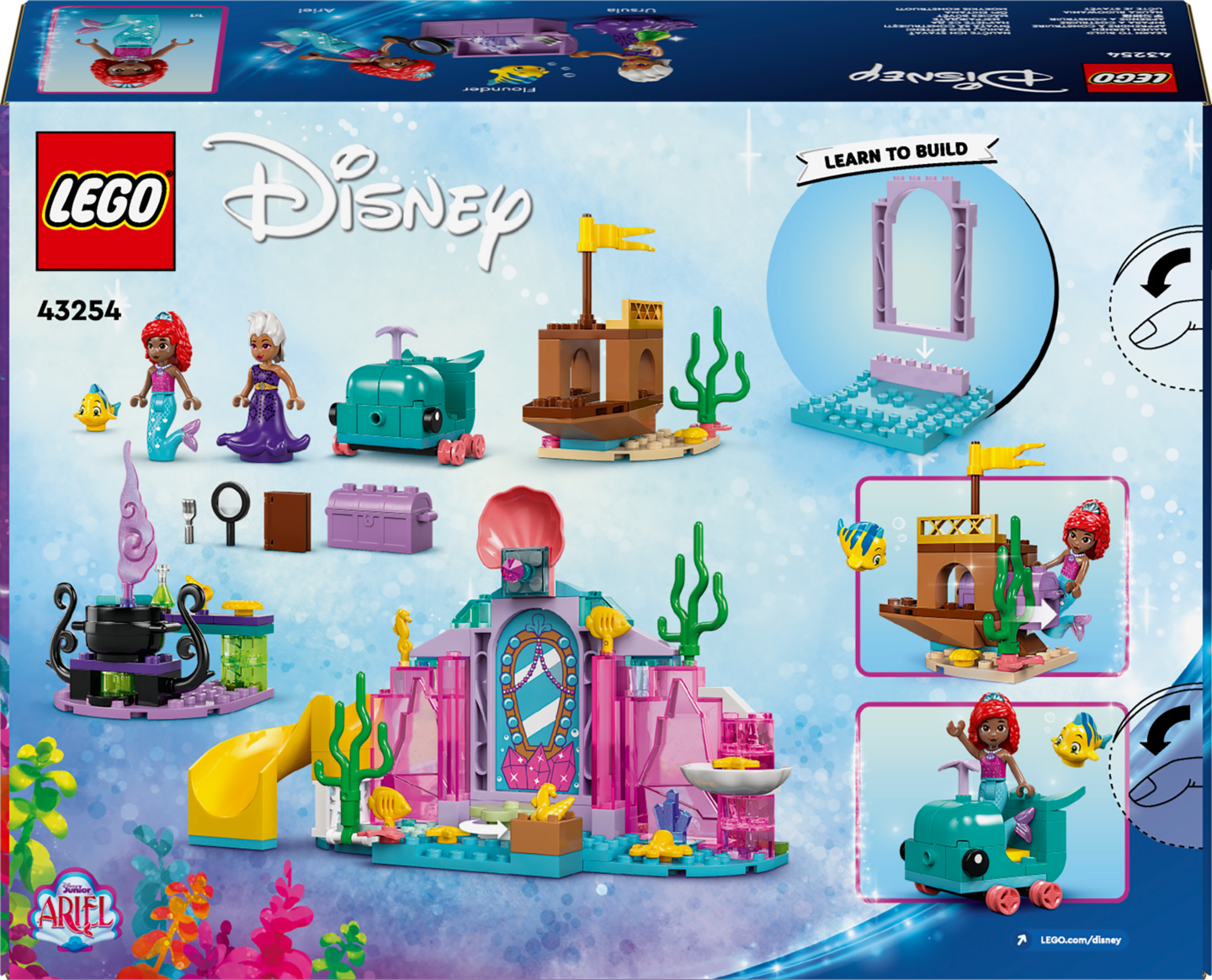 LEGO Disney 43254 Arielin kristalliluola