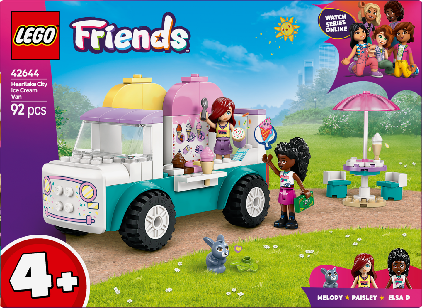 LEGO Friends 42644 H Cityn jäät.auto