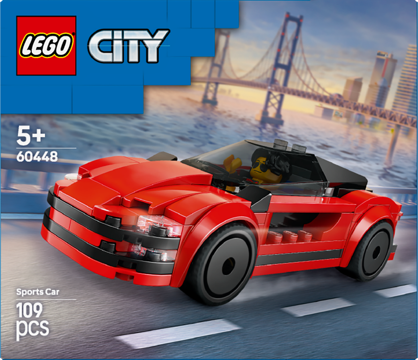 LEGO City  60448 Punainen urheiluauto
