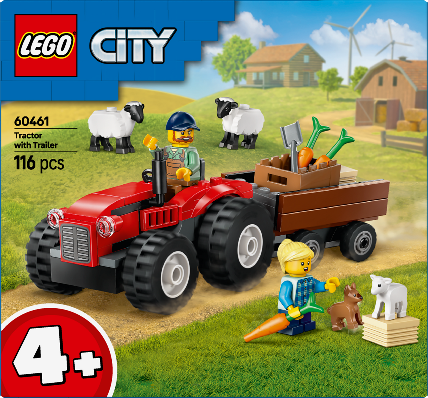 LEGO City 60461 Traktori ja lampaat