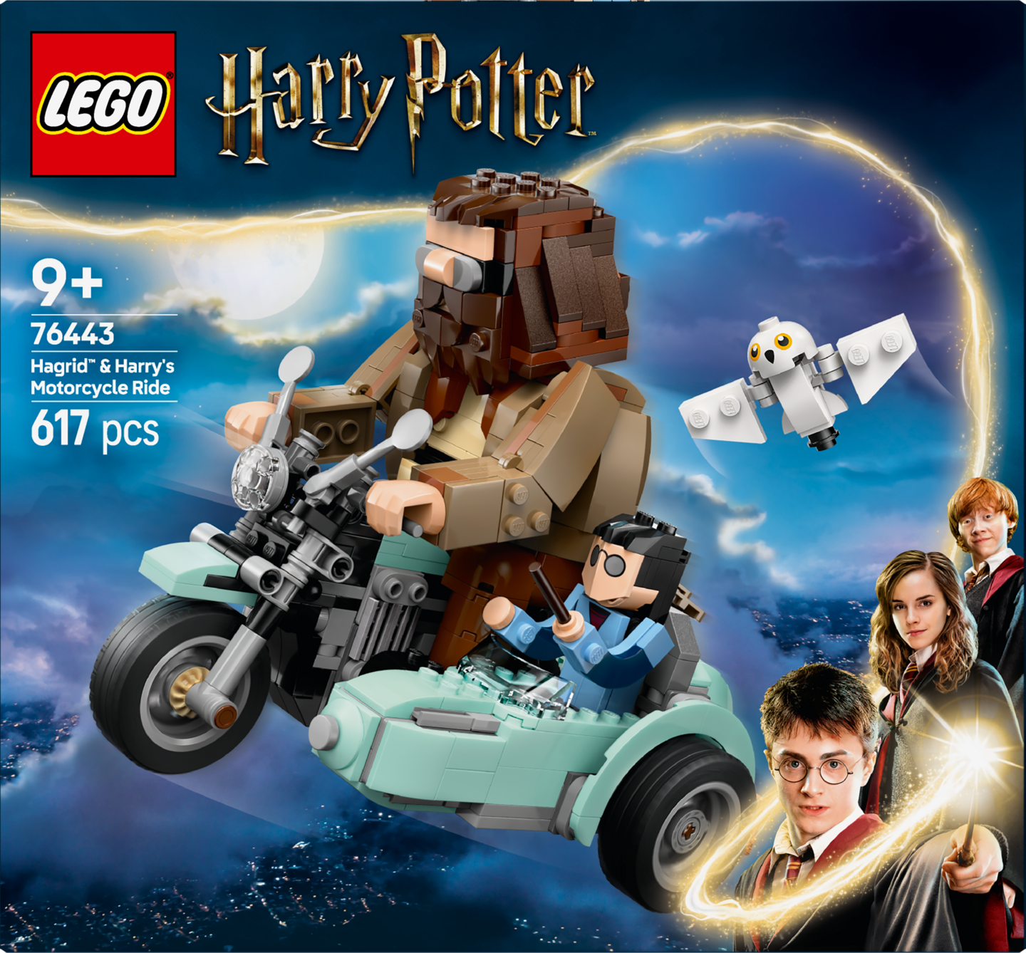 LEGO HP 76443 H  ja H m.pyöräajelulla