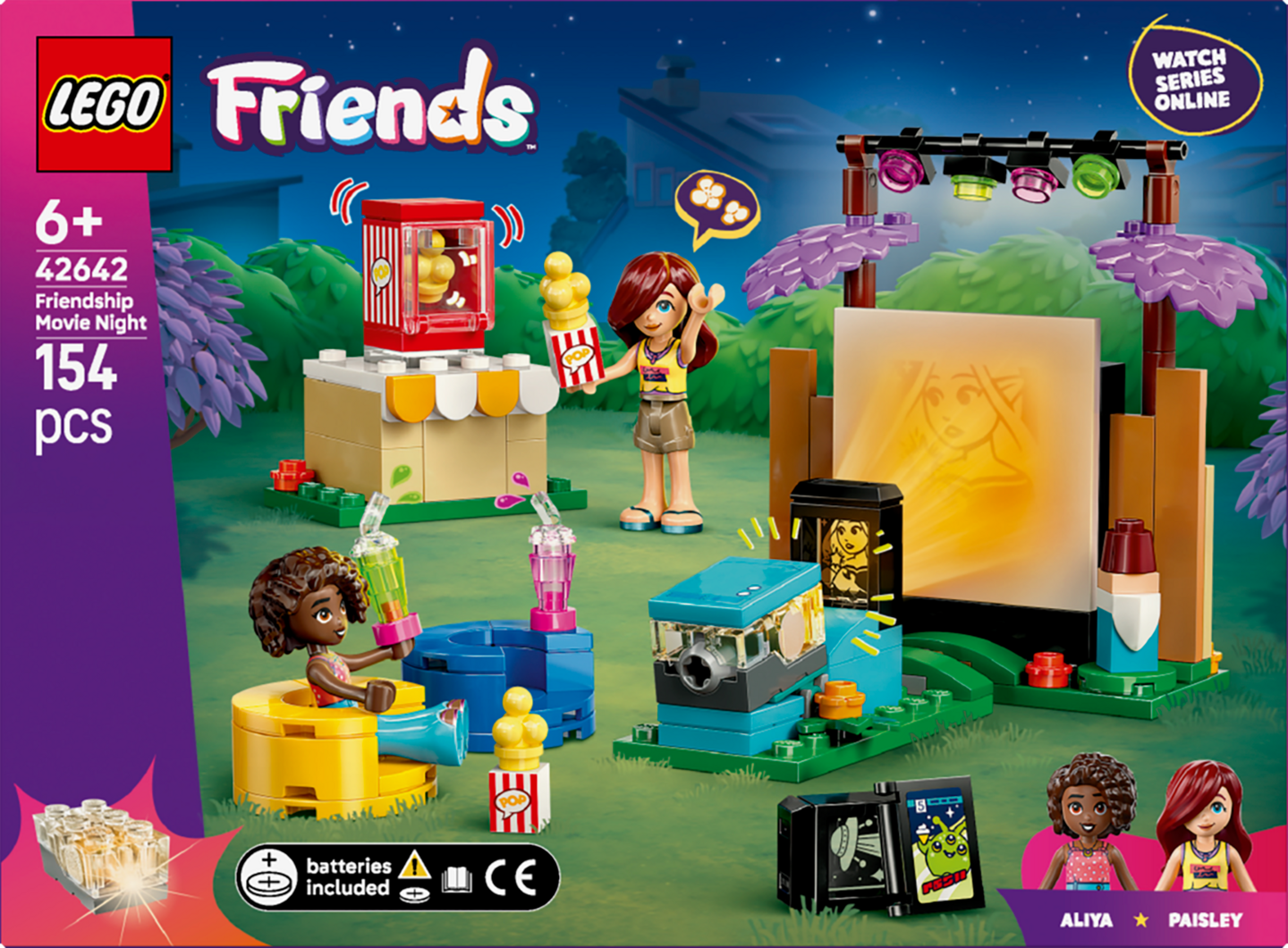 LEGO Friends 42642 Ystävysten elokuvailta
