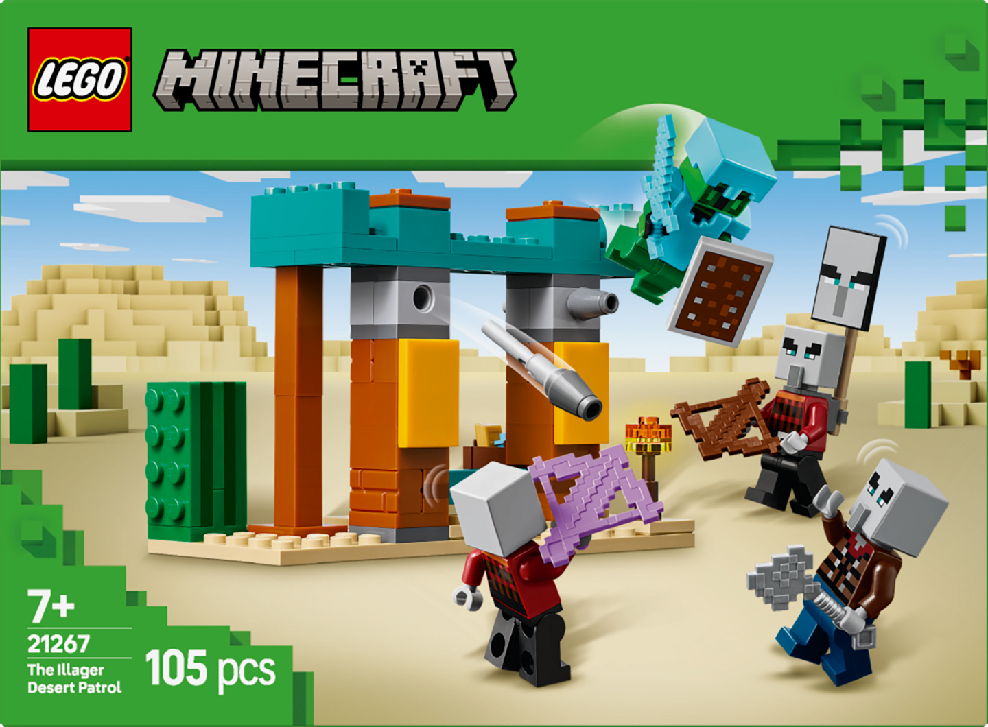 LEGO Minecraft 21267 Pahalaisten partio
