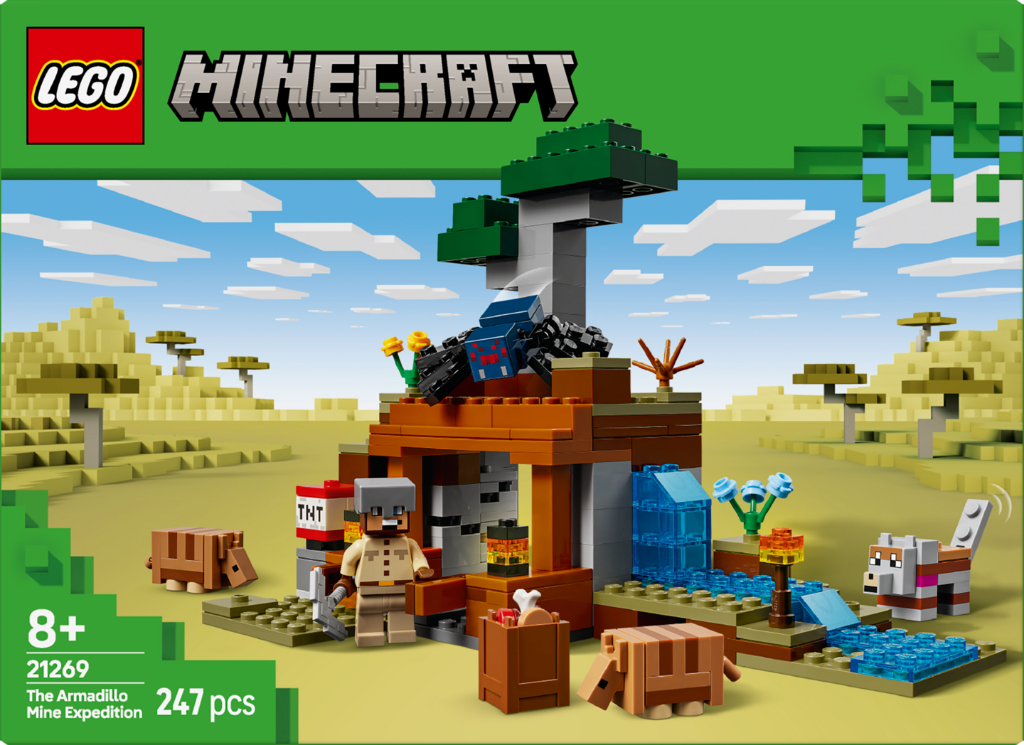 LEGO Minecraft 21269 Vyötiäisen kaivos