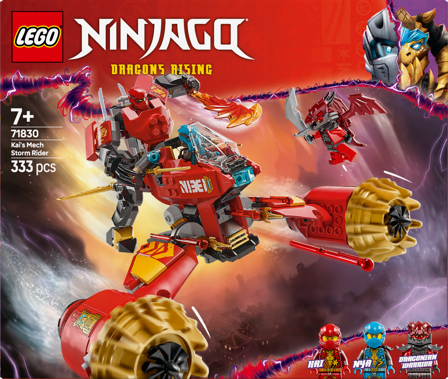 LEGO Ninjago 71830 Kain m.ratsastajarob