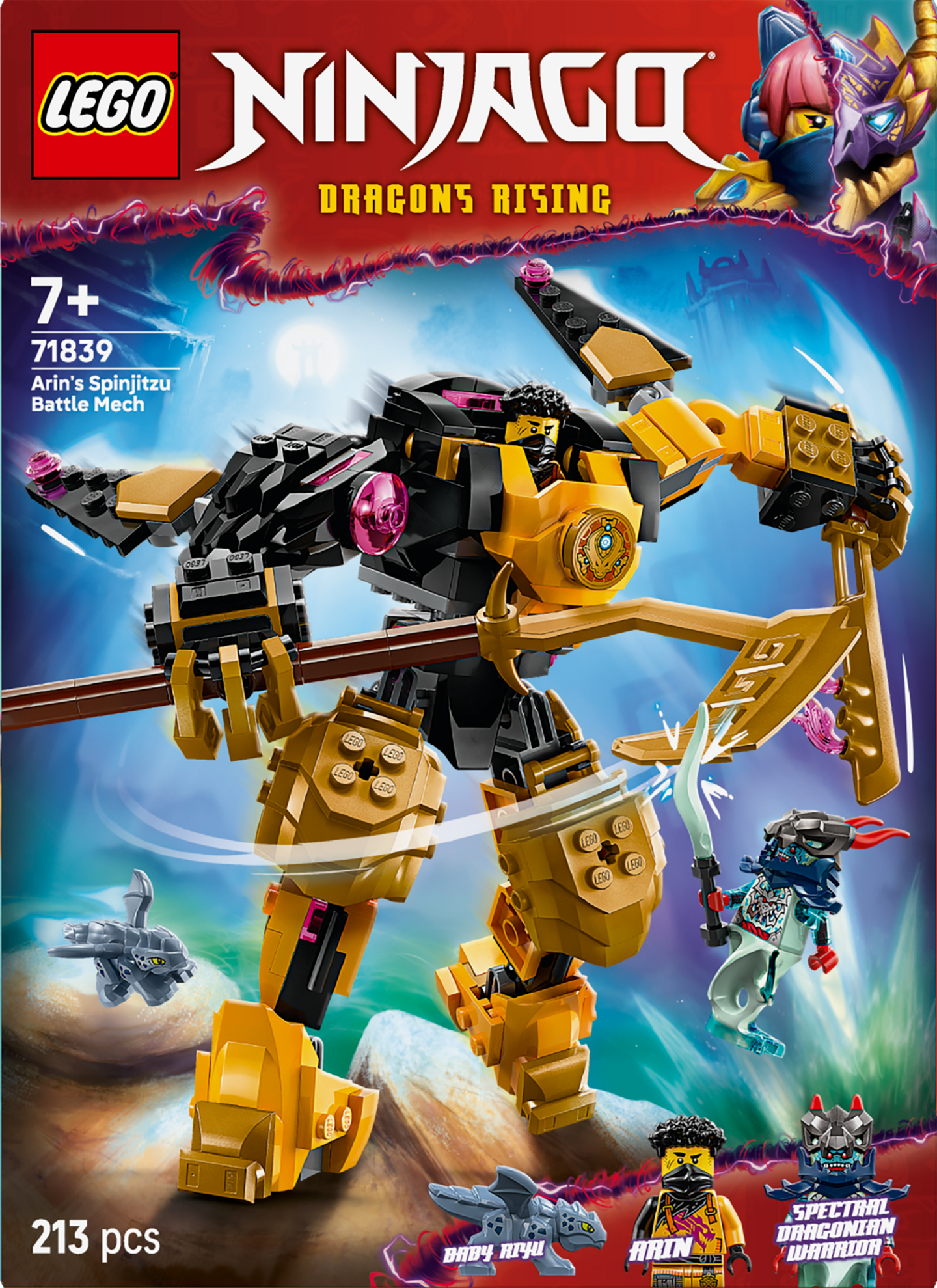 LEGO NINJAGO 71839 Arinin spinjitzu-taistelurobotti