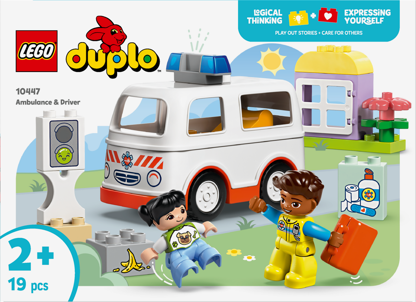 LEGO DUPLO 10447 Ambulanssi ja kuljettaja