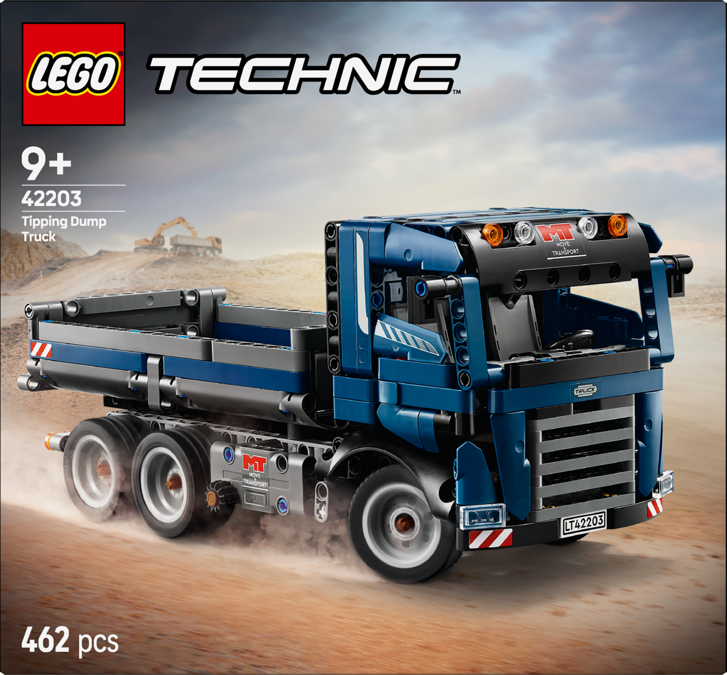 LEGO  Technic 42203 Kippiauto, Sinisen työkoneen setti