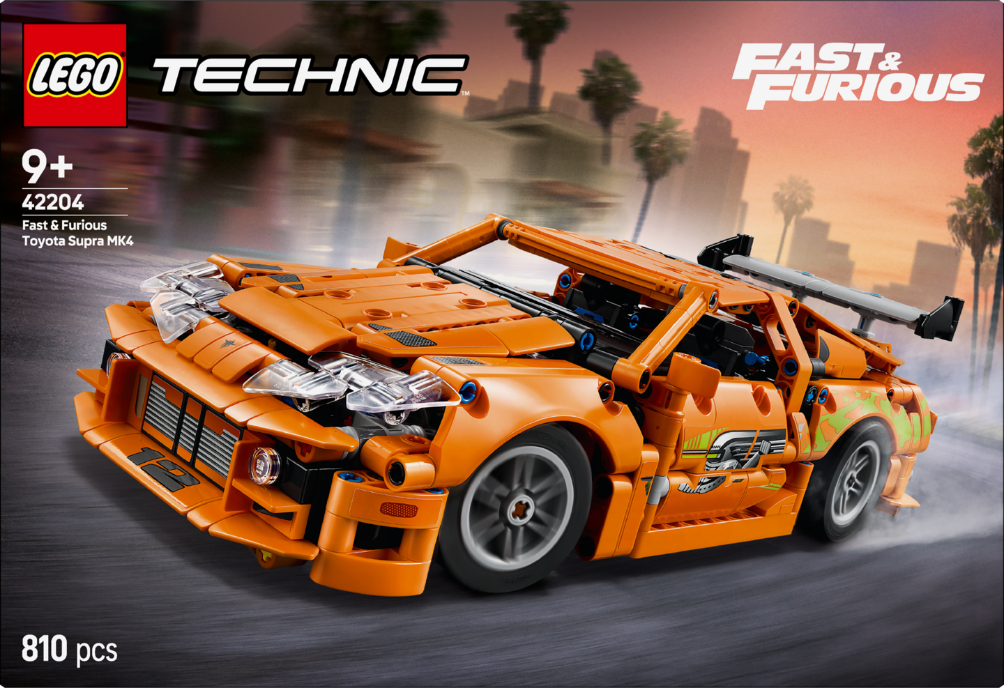 LEGO Technic 42204 Fast and Furious Toyota Supra MK4