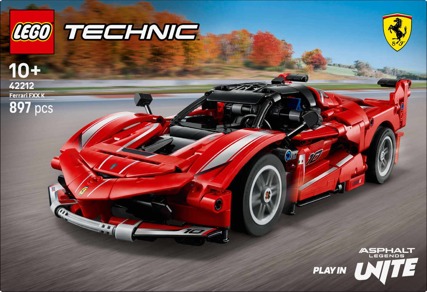 LEGO® Technic Ferrari FXX K, Pienoismalli, Tiedelelu 42212