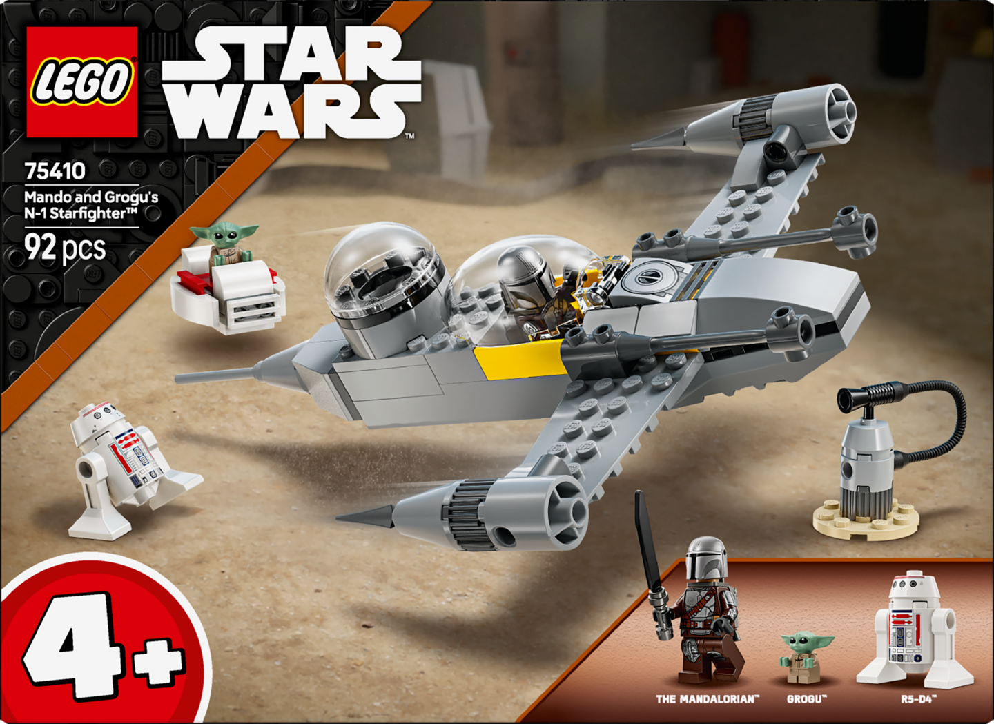 LEGO SW 75410 Mandon ja Grogun N-1-tähtihävittäjä