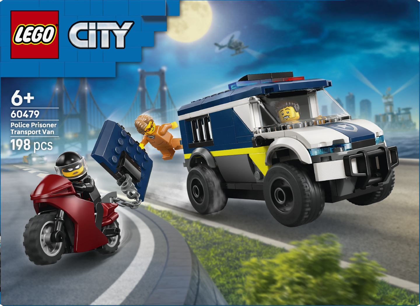 LEGO City 60479 Poliisin vankienkuljetusauto