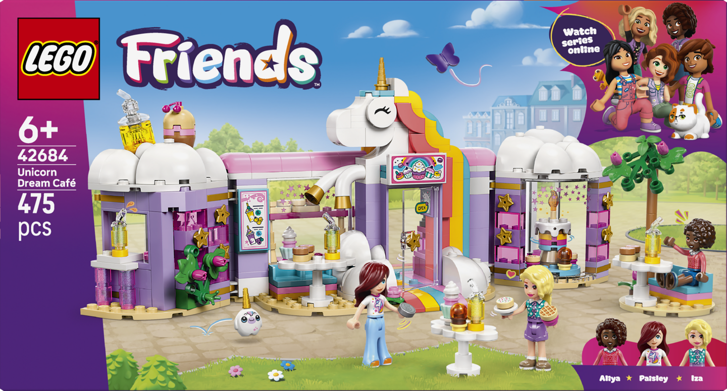 LEGO Friends 42684 Unelmien yksisarviskahvila
