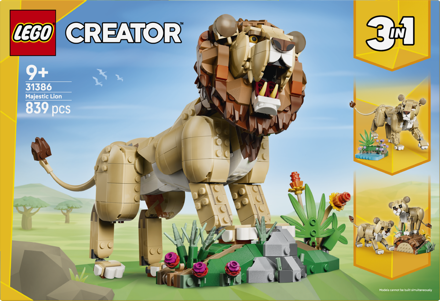 LEGO Creator 31386 Uljas leijona