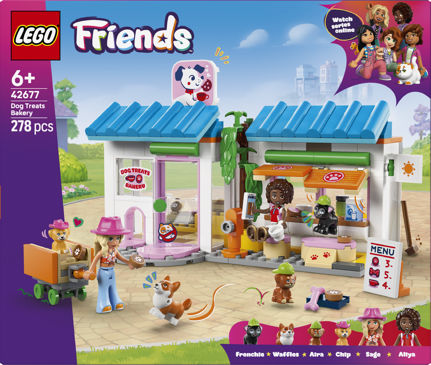 LEGO Friends 42677 Koiranherkkuleipomo