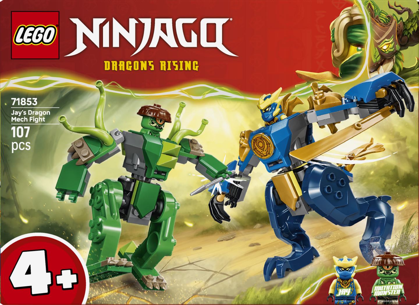 LEGO Ninjago 71853 Jayn lohikäärmerobott
