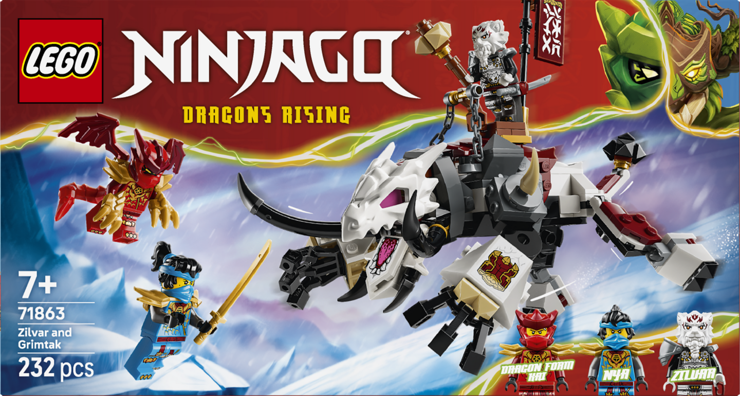 LEGO Ninjago 71863 Zilvar ja Grimtak