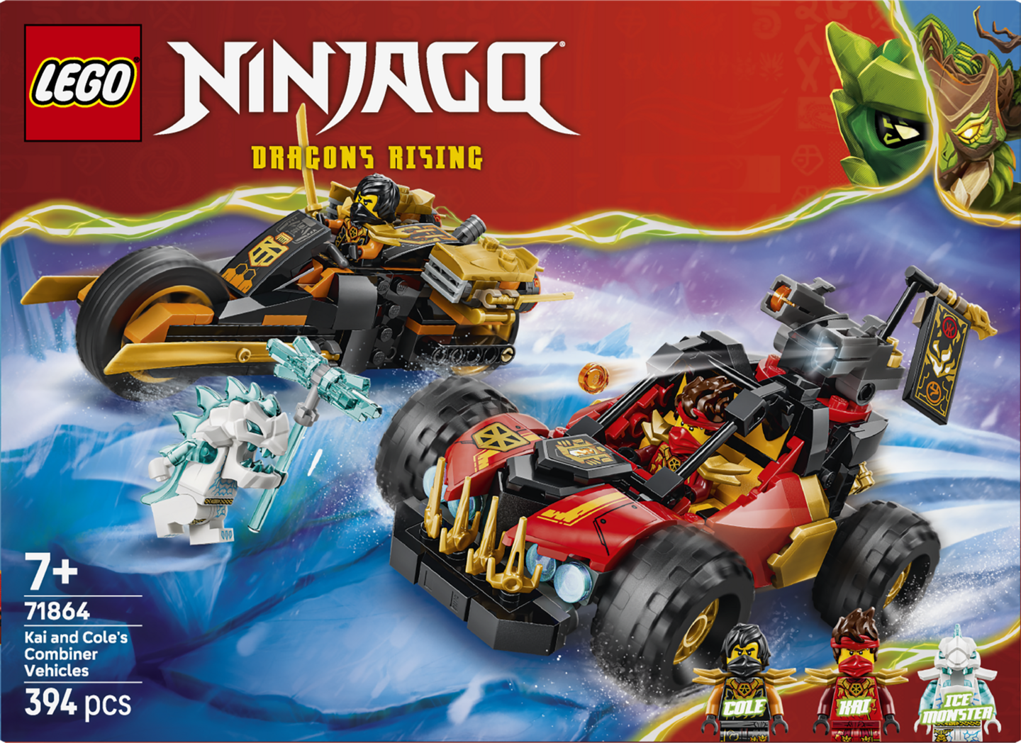 LEGO Ninjago 71864 yhdistelmäajoneuvot