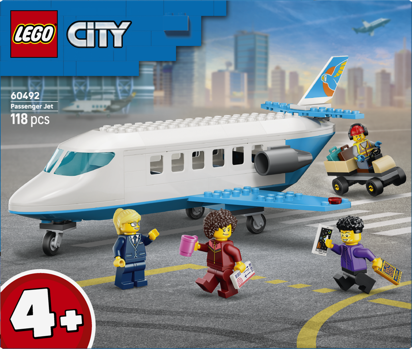 LEGO City 60492 Suihkumatkustajakone