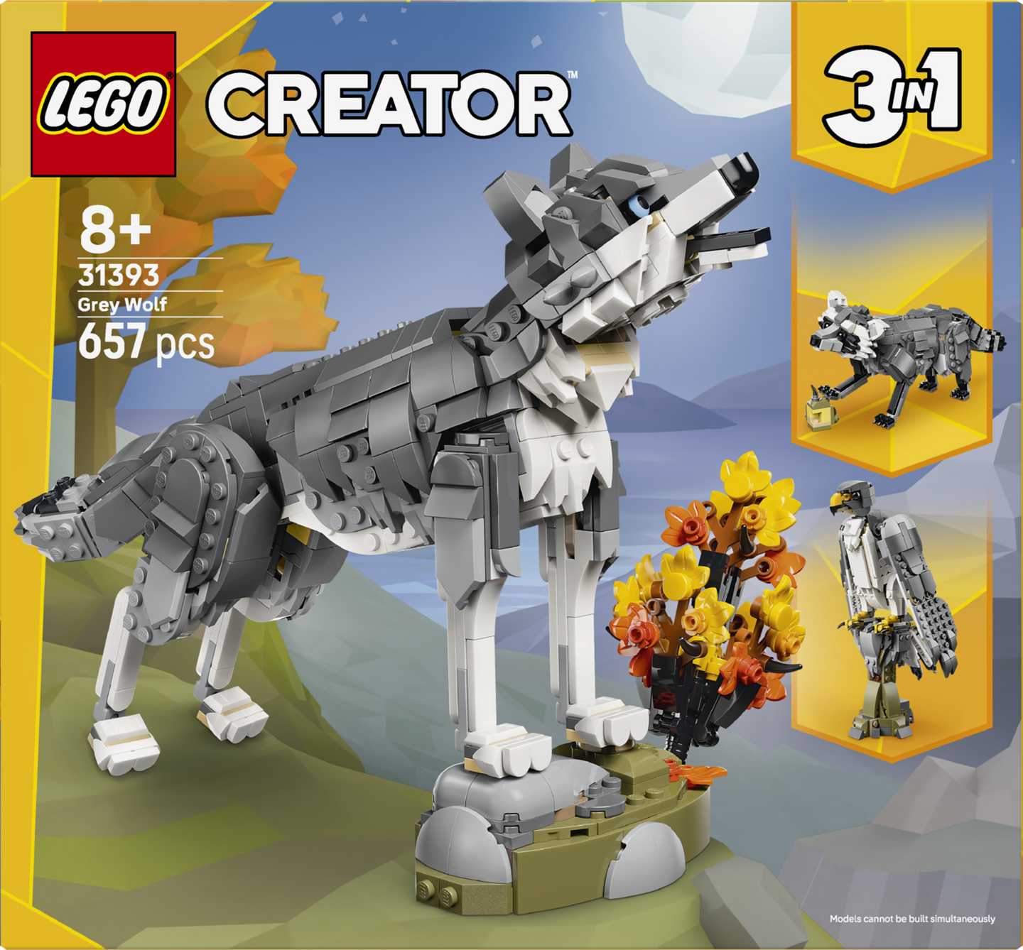 LEGO Creator 31393 Metsän eläimet: Susi