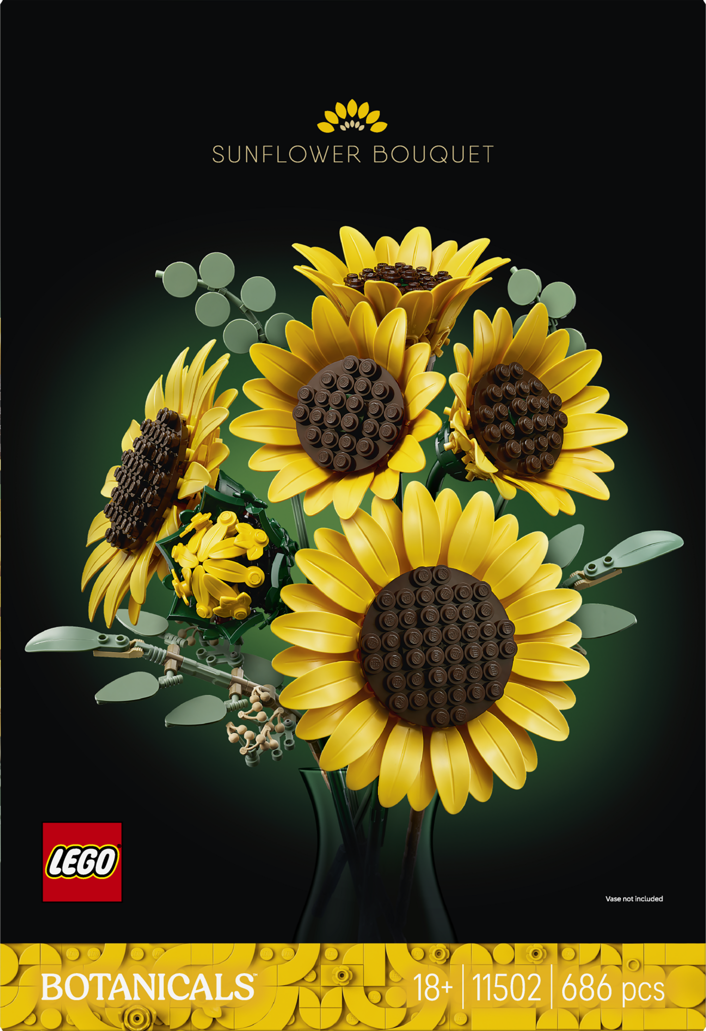LEGO Botanicals 11502 Auringonkukkakimpp
