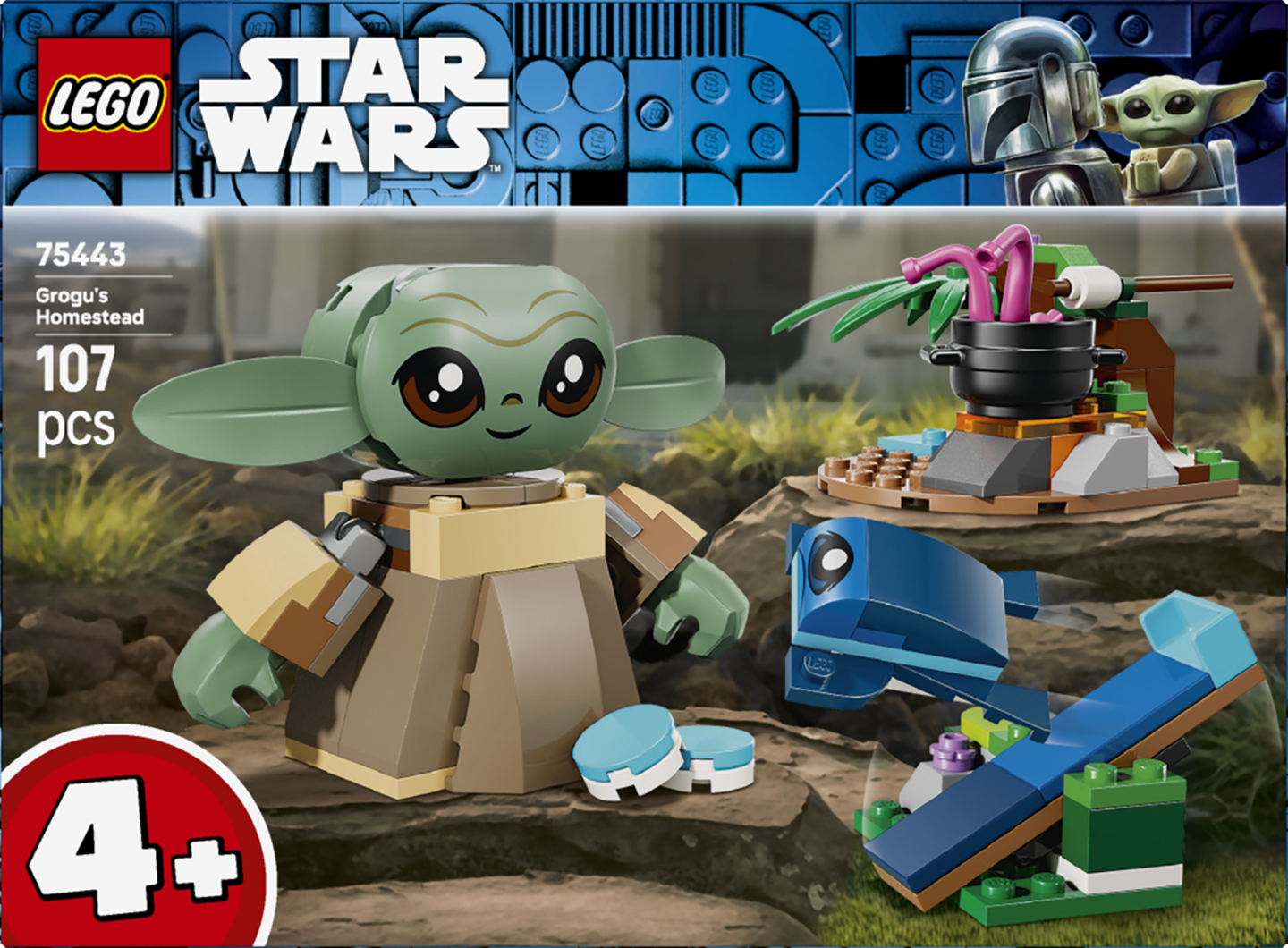 LEGO Star Wars 75443 Grogun kotipaikka