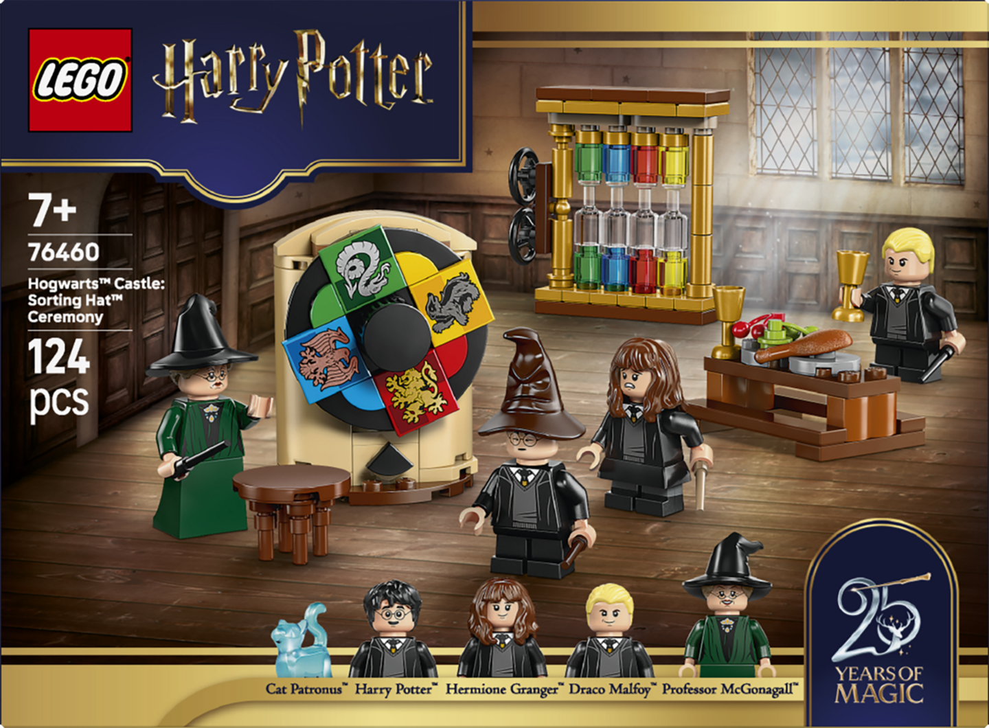 LEGO Harry Potter 76460 Tylypahkan linna: Lajitteluhattuseremonia