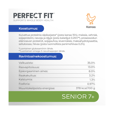 Perfect Fit Senior 7+ kana 750g