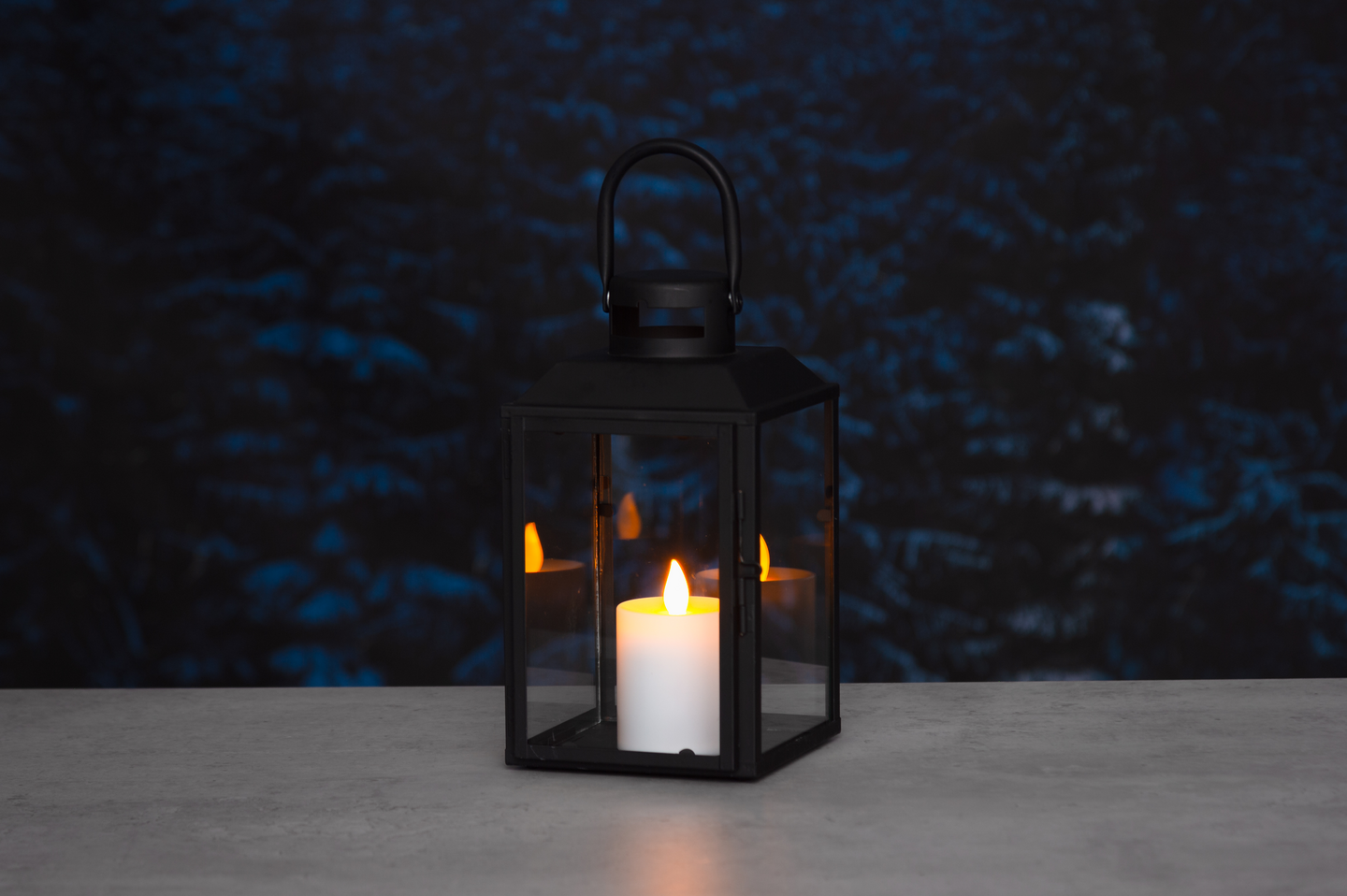 Finnlumor LED-lyhtykynttilä hämäräkytkimellä