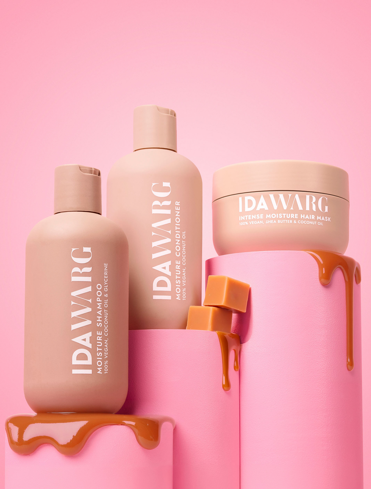 IDA WARG Beauty Intense Moisture Tehokosteuttava hiusnaamio 250ml