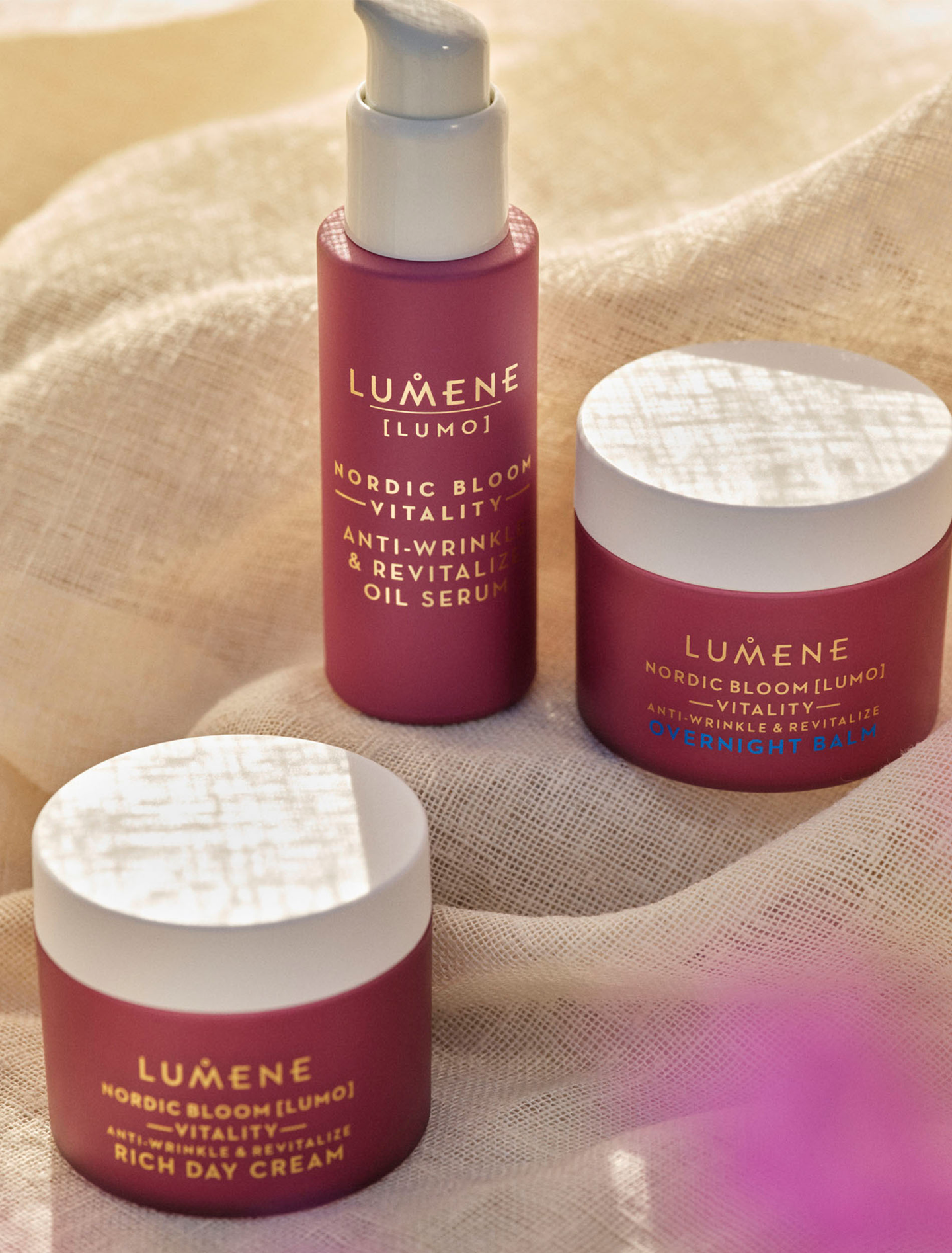 Lumene LUMO Vitality Silottava & elvyttävä päivävoide 50 ml
