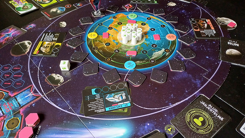 Tactic EscapeRun Project GAIA lautapeli