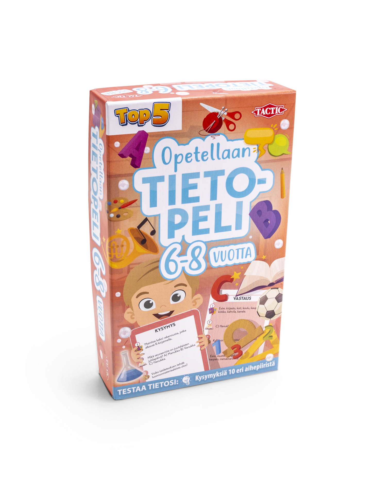 Tactic Opetellaan tietopeli 6-8 v