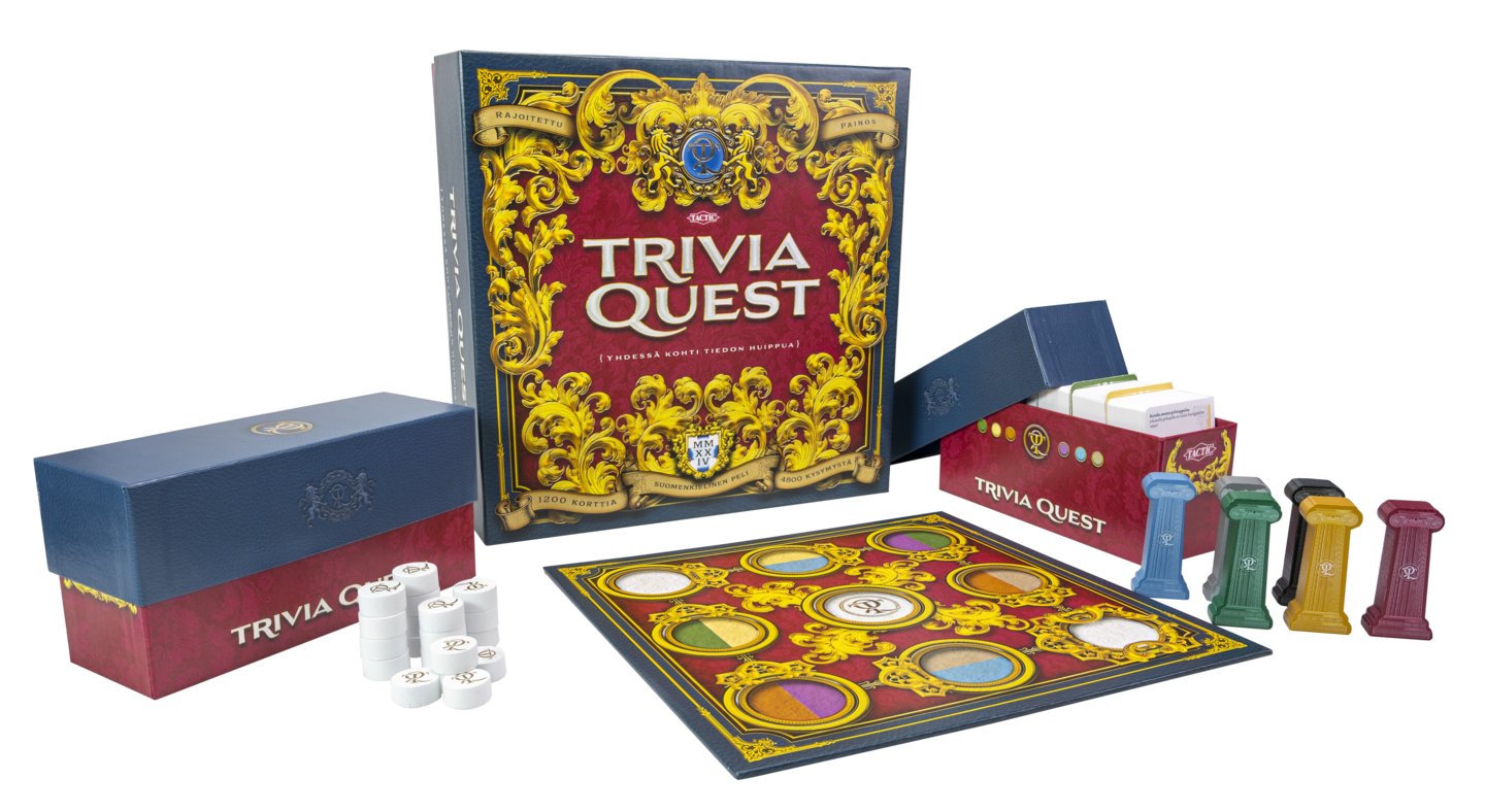 Tactic Trivia Quest lautapeli