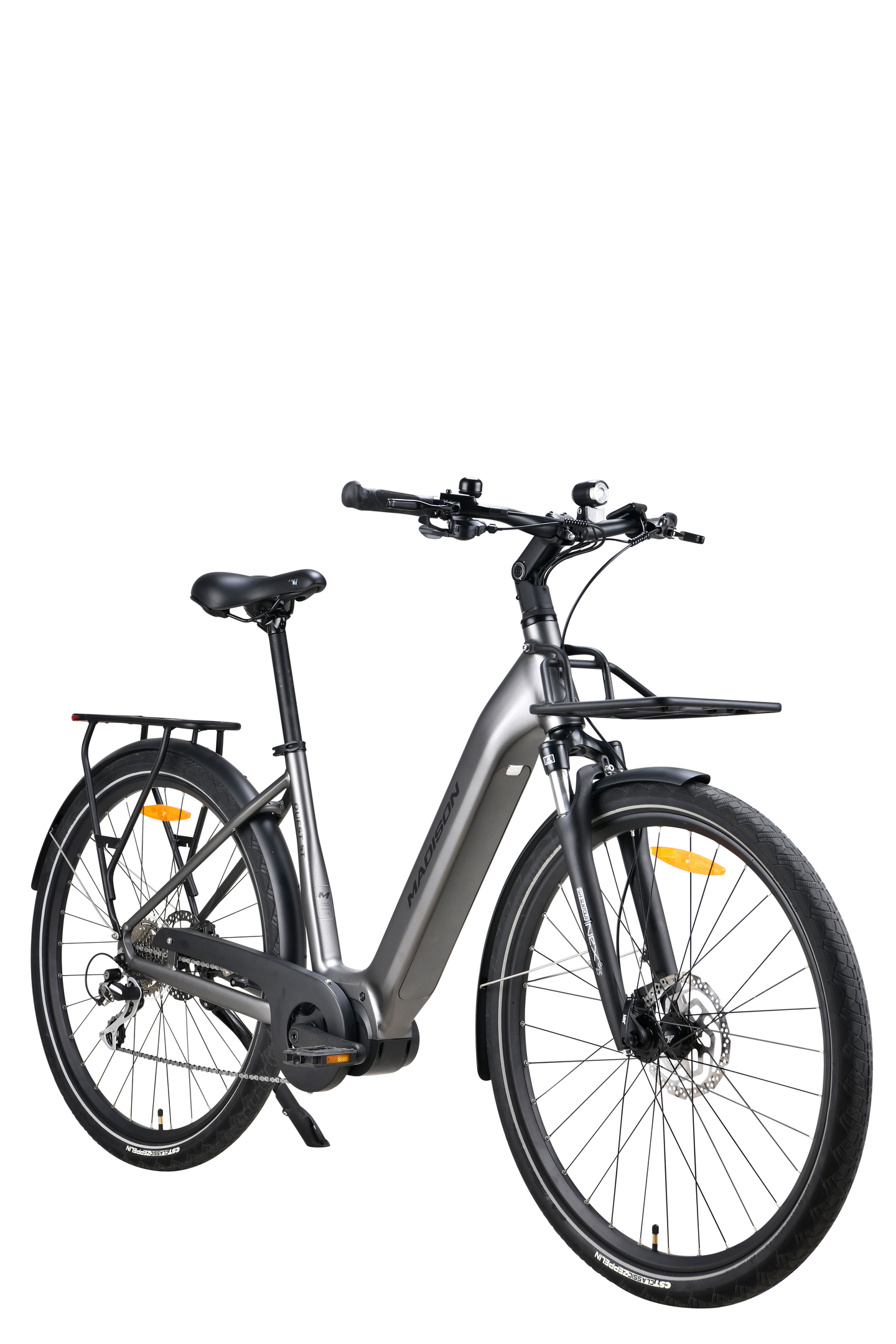 Madison Quest ST 28'' 8-V 40cm grafiitti aikuisten sähköpolkupyörä