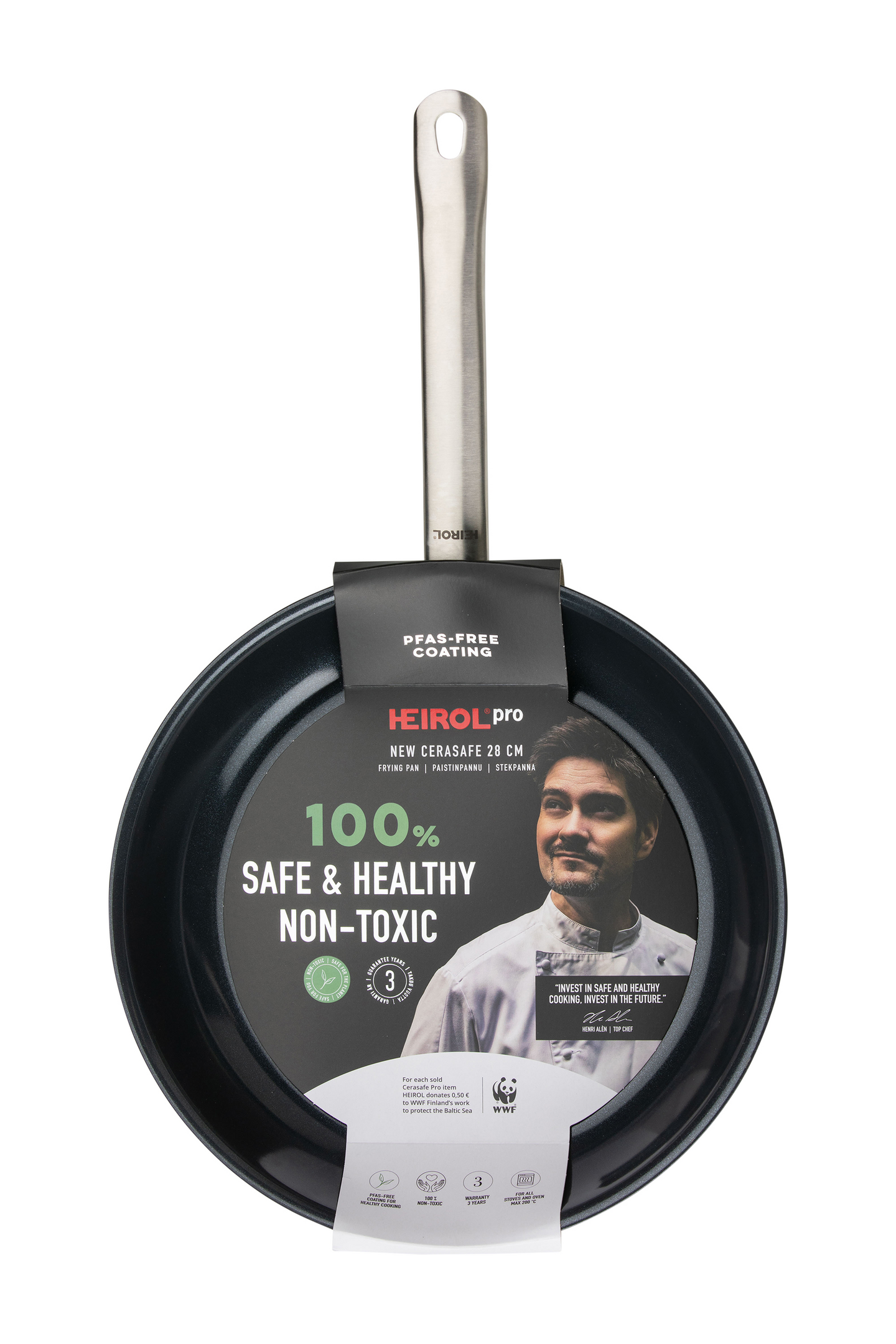 Heirol Cerasafe Pro New paistinpannu 28 cm