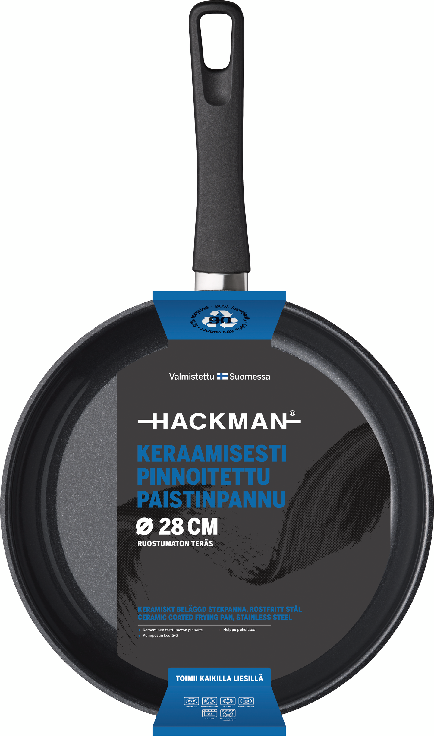 Hackman paistinpannu 28 cm