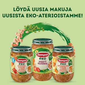 Semper EKO Luomu Canneloni alkaen 8kk 190g