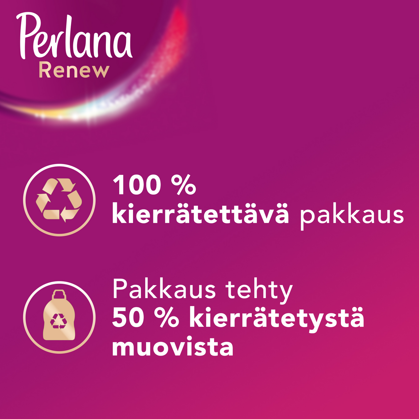 Perlana pyykinpesuneste 1,5L Renew Blossom