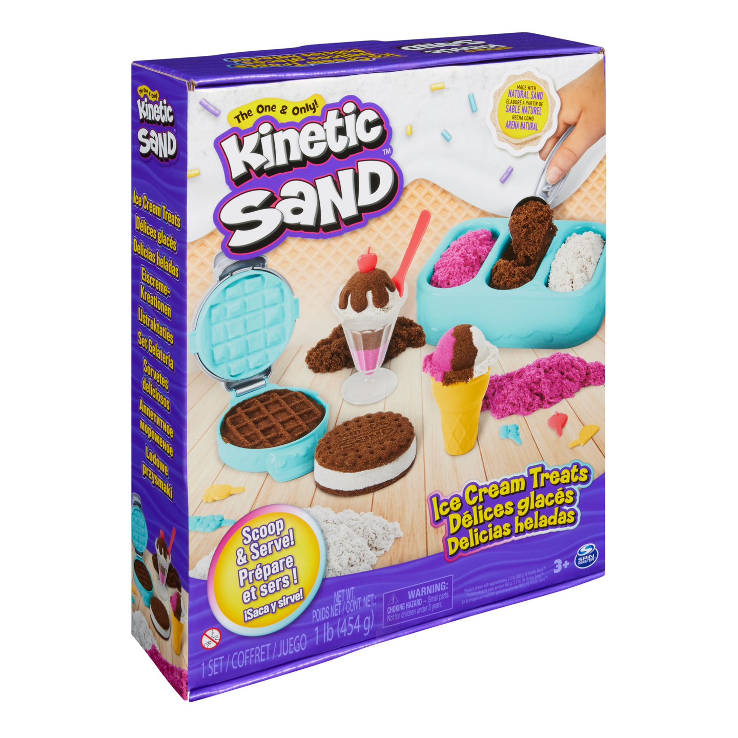 Kinetic Sand Jäätelöherkut